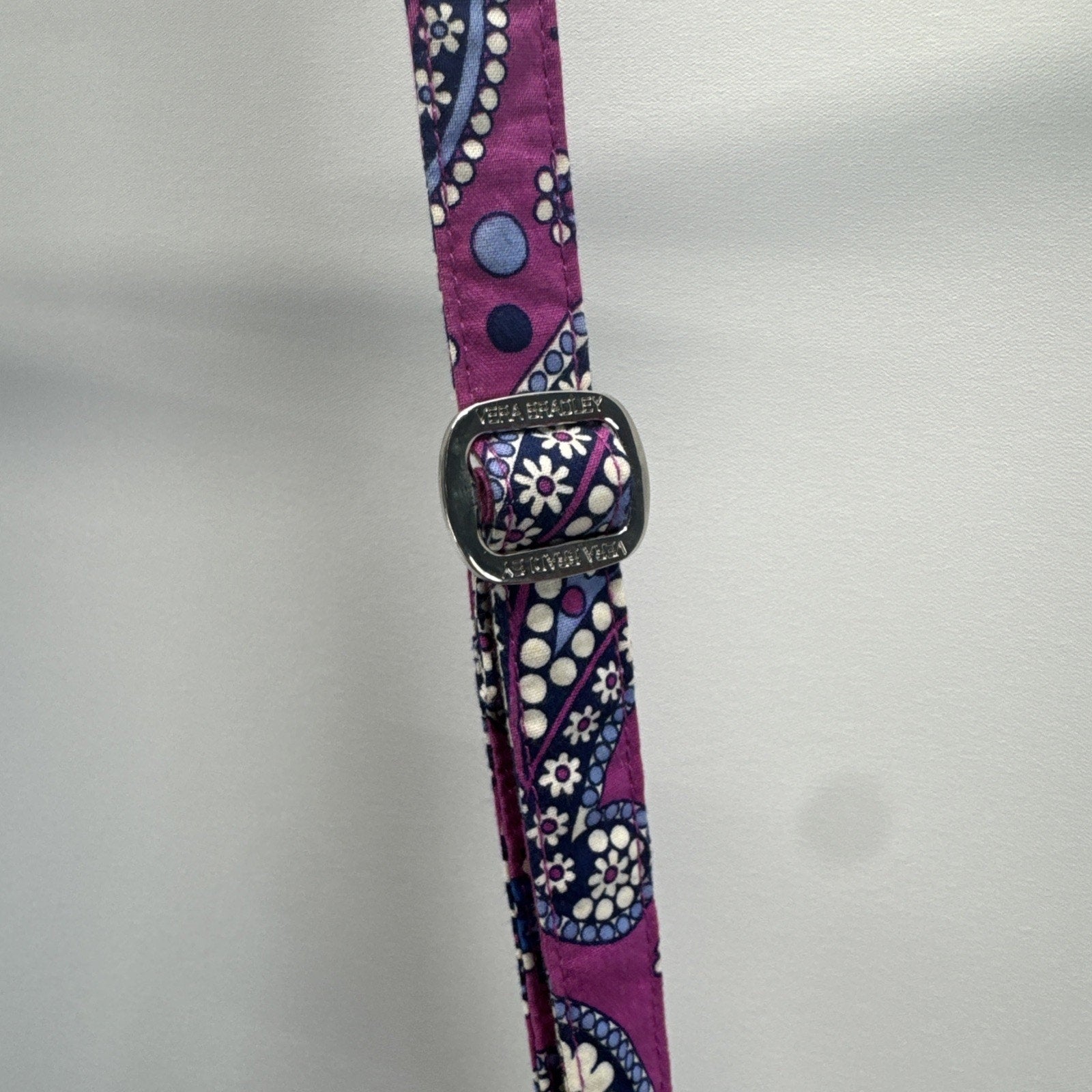 Vera Bradley Small Crossbody Purse Quilted Pink Blue White