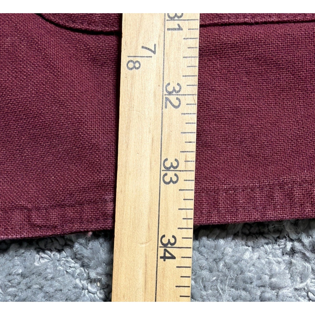 Vintage Woolrich Made USA Aztec Blanket Wool Lined BarnChore Canvas Jacket XL