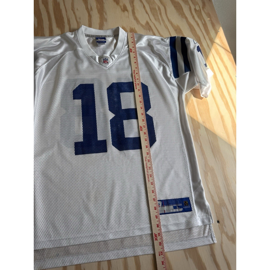 Vintage Peyton Manning Jersey NFL Indianapolis Colts Reebok On Field Men’s Sz XL