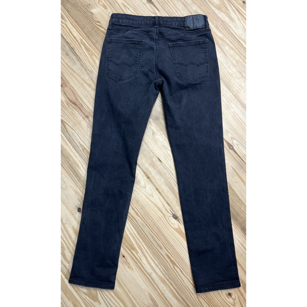 American Eagle AE Men's Slim Straight Next Level Flex Black Denim Jeans 32/34