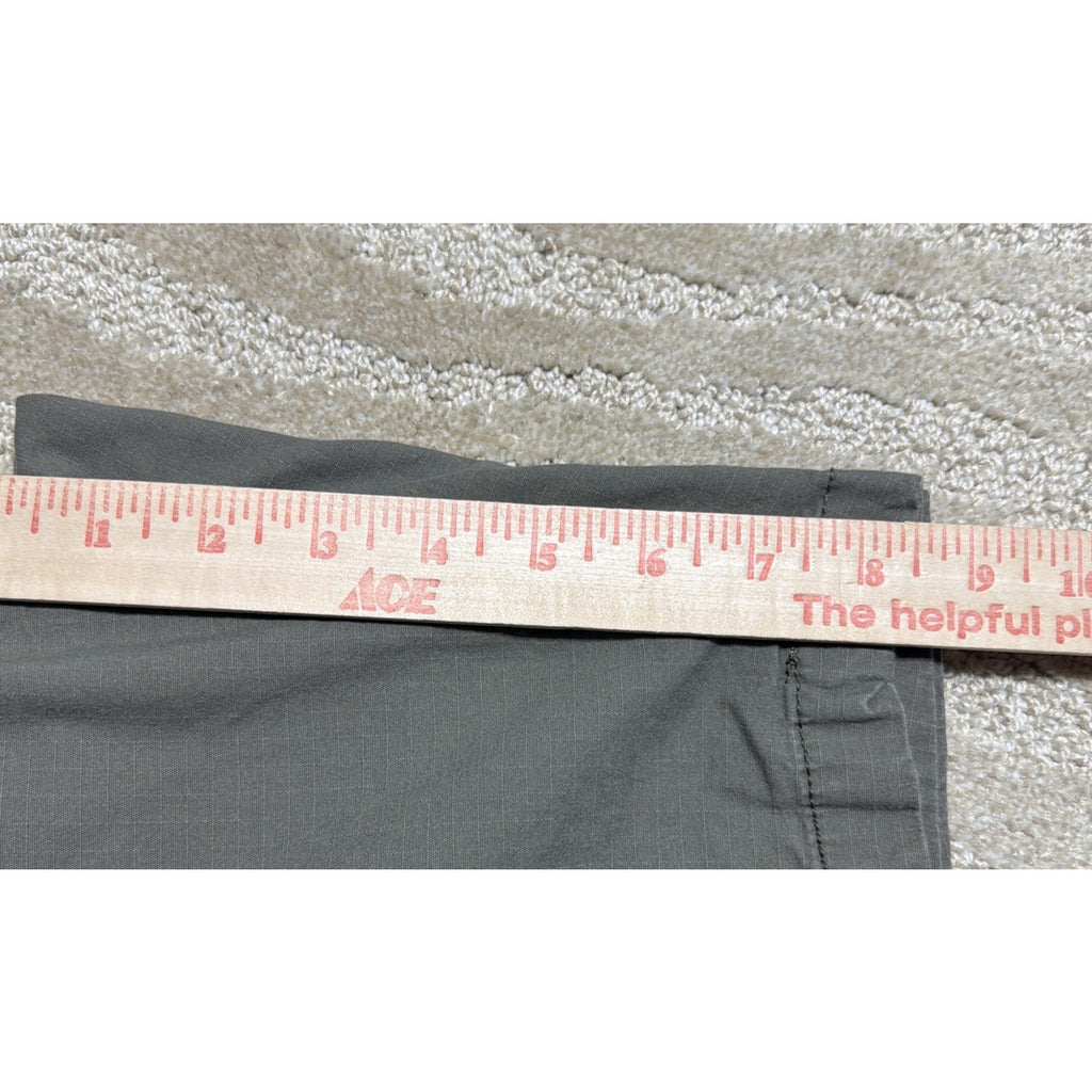 MENS NAUTICA Flex CLASSIC FIT STRETCH RIPSTOP 9”CARGO SHORTS 32 Green