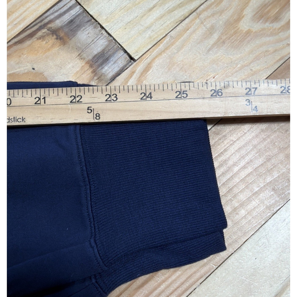 Athleta Women’s Navy Fleece Jogger Pants Size S Pull-On Pockets