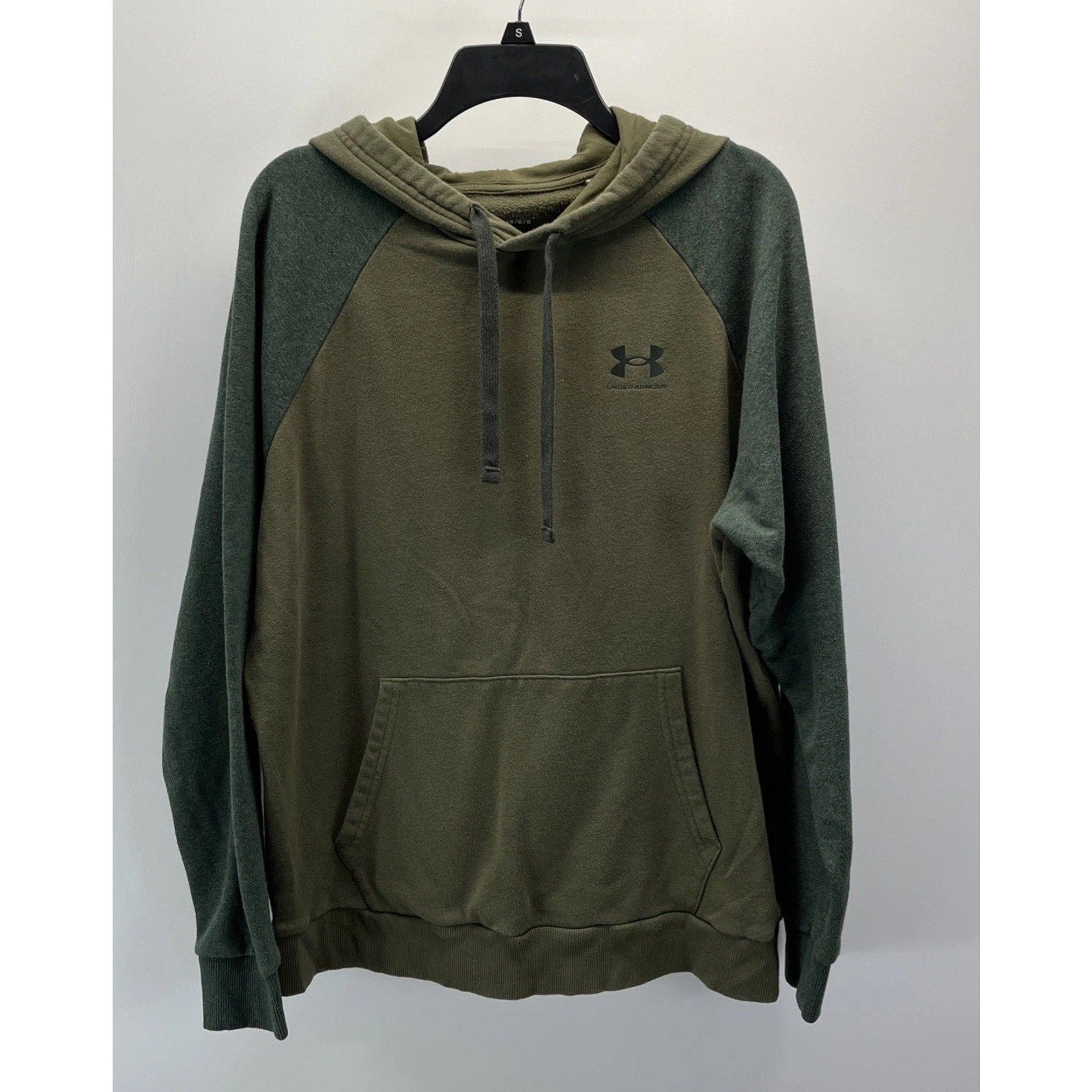 Under Armour Loose Hoodie Sweatshirt Olive Army Green Men's Size L