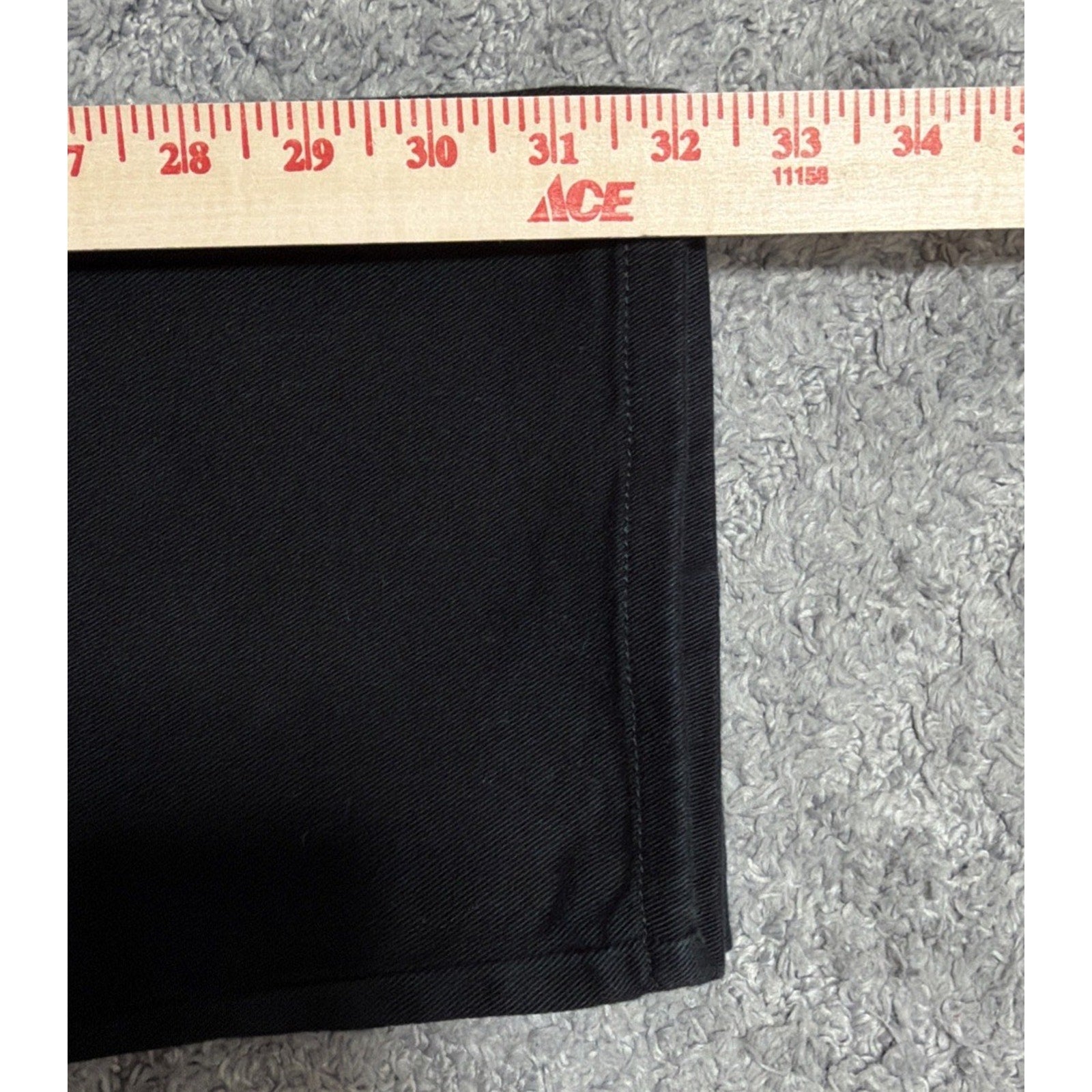 Gloria Vanderbilt Amanda Classic Rise Tapered Jeans Womens Size 10L Black Denim