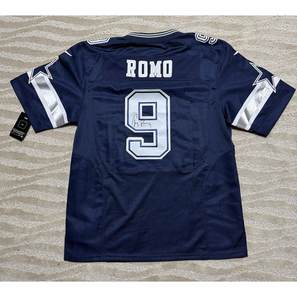 Nike On Field Tony Romo #9 Dallas Cowboys Jersey Navy Men’s Size 56 NWT