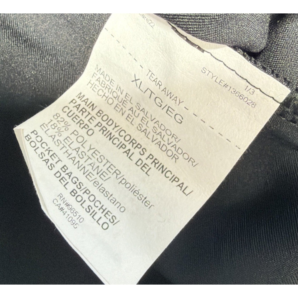 Under Armour Motion Women XL Black Full Zip Fitted Running Jacket New