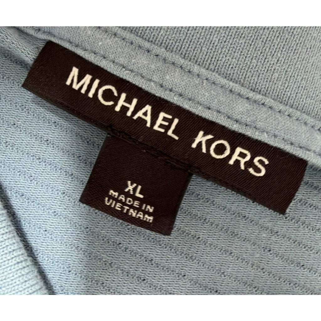Michael Kors Mens Pima Soft Touch Classic Fit Polo Shirt Short Sleeve - XL