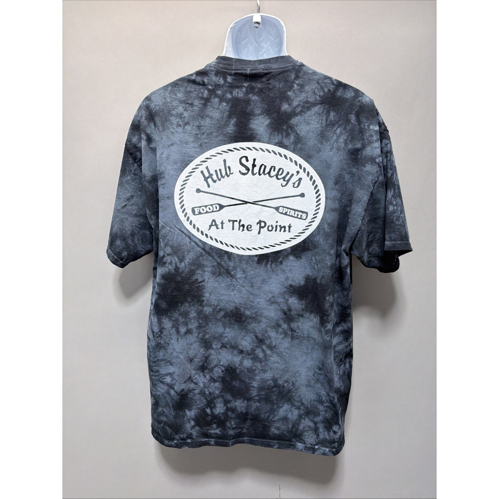 Hub Stacey’s Pensacola FL Tie-Dye T-Shirt – Heavyweight Cotton Size XL