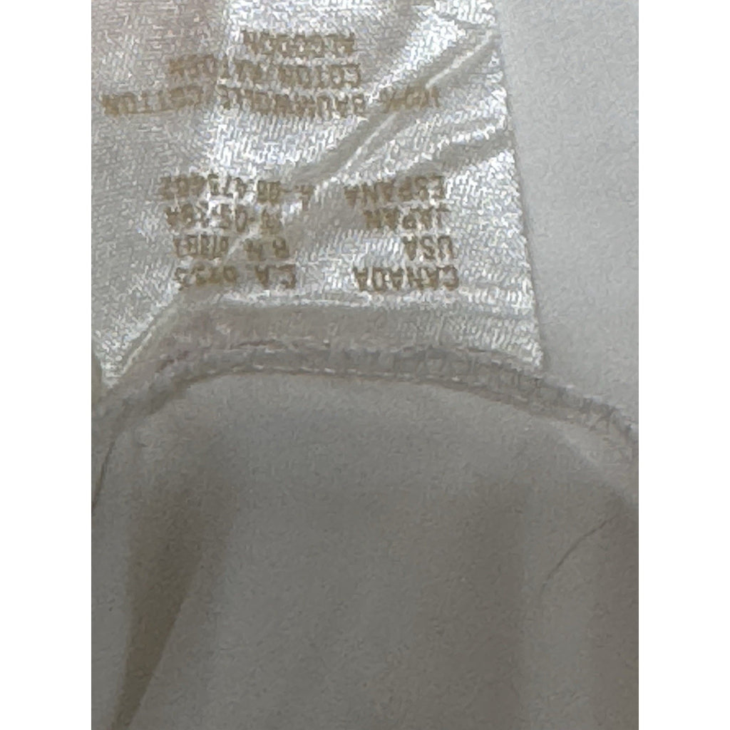 Vintage ESCADA Margaretha Ley White Embroidered Animal Blouse Gold Buttons Sz 40