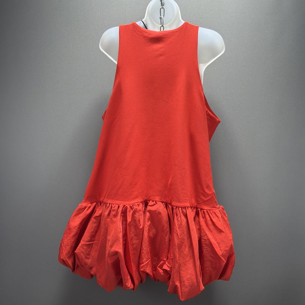 Future Collective Womens Sz 2X Dress Bubble Hem Sleeveless Mini Drop Waist NWT