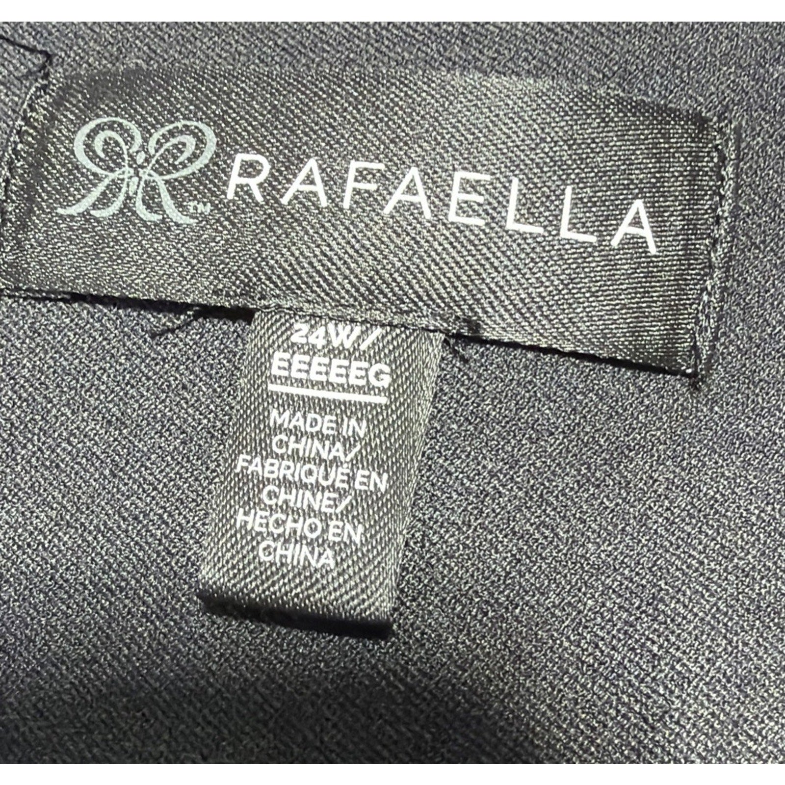 Rafaella The Curvy Boot High Rise Pants Plus Size 24W Career Office NWT
