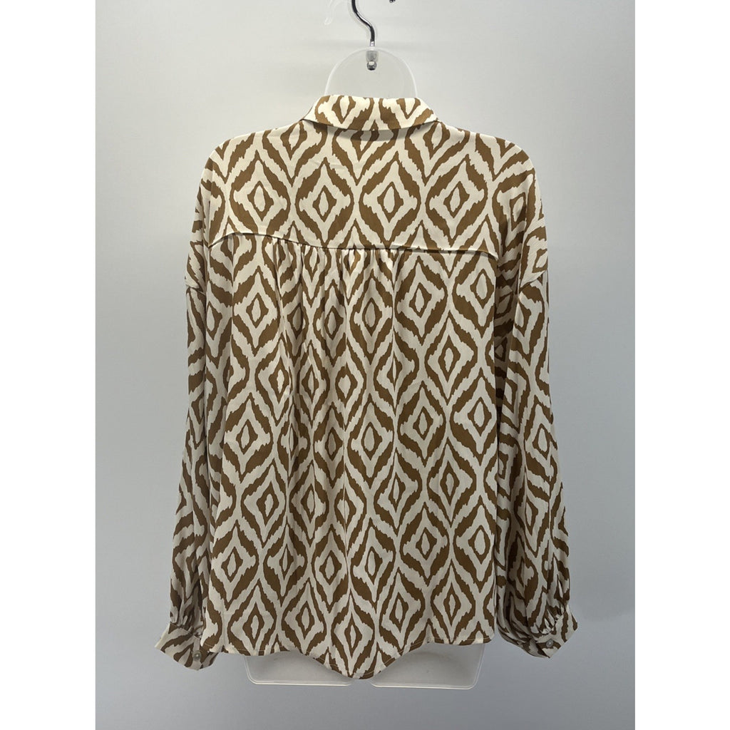 Jodifl Los Angeles Peasant Bohemian Blouse Ruffles NWT Medium