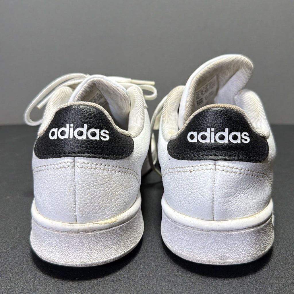 ADIDAS GRAND COURT 2.0 BLACK AND WHITE GENUINE AUTHENTIC VINTAGE SIZE 9.5 SHOES