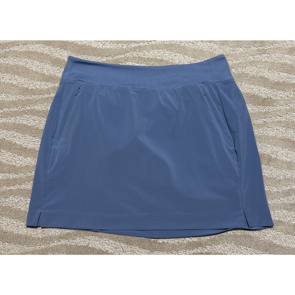 Athleta Women's Soho Skort 12 Tennis Running Activewear Cottage Blue Stretch