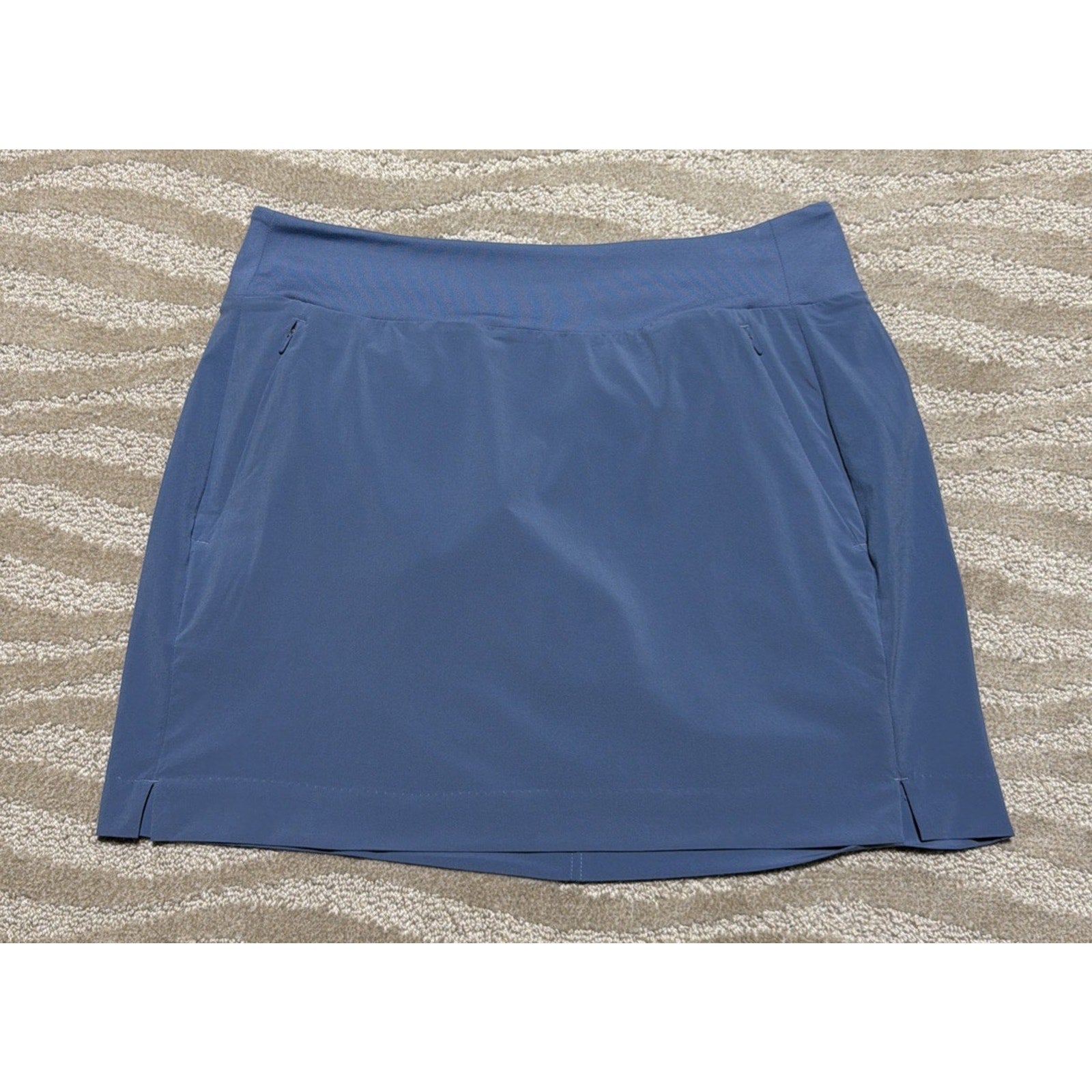 Athleta Women's Soho Skort 12 Tennis Running Activewear Cottage Blue Stretch