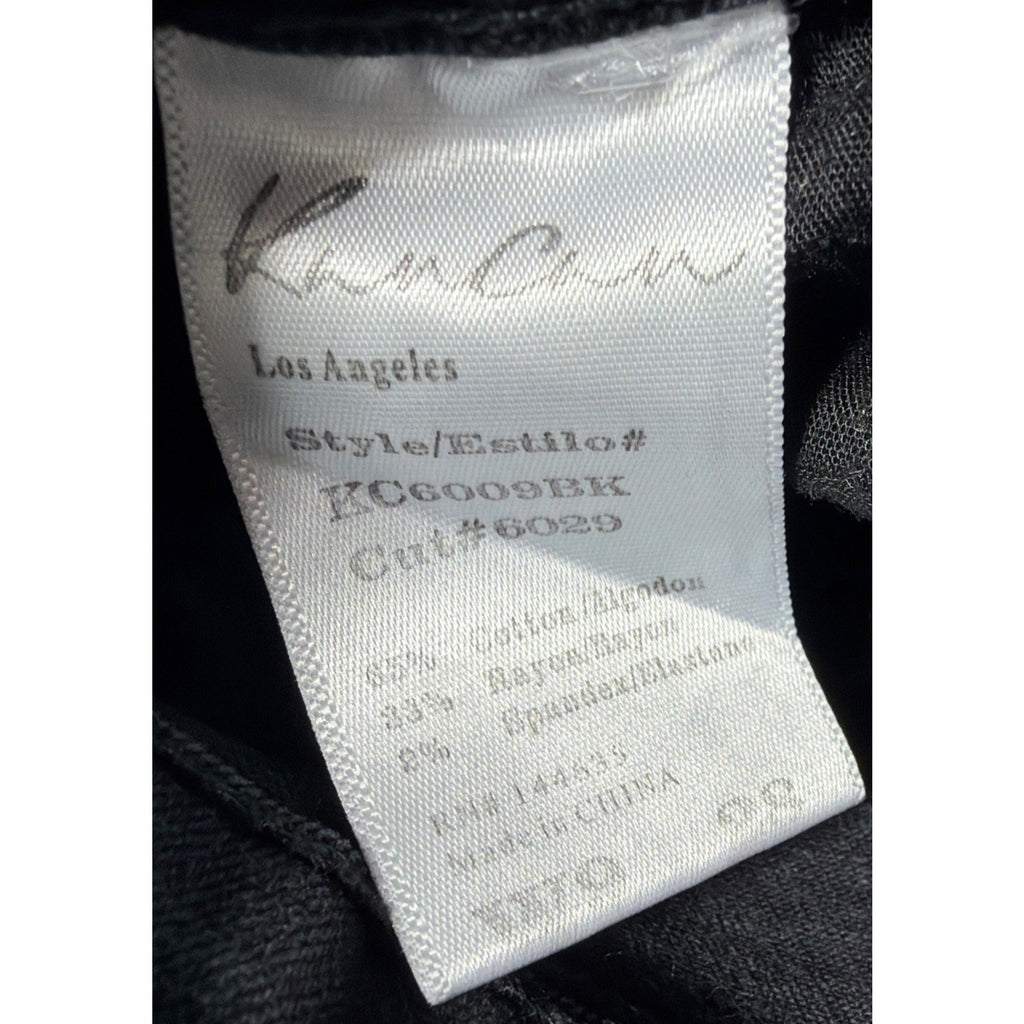 Kancan Mid-Rise Skinny Black Denim Stretch Jeans Size 9/28