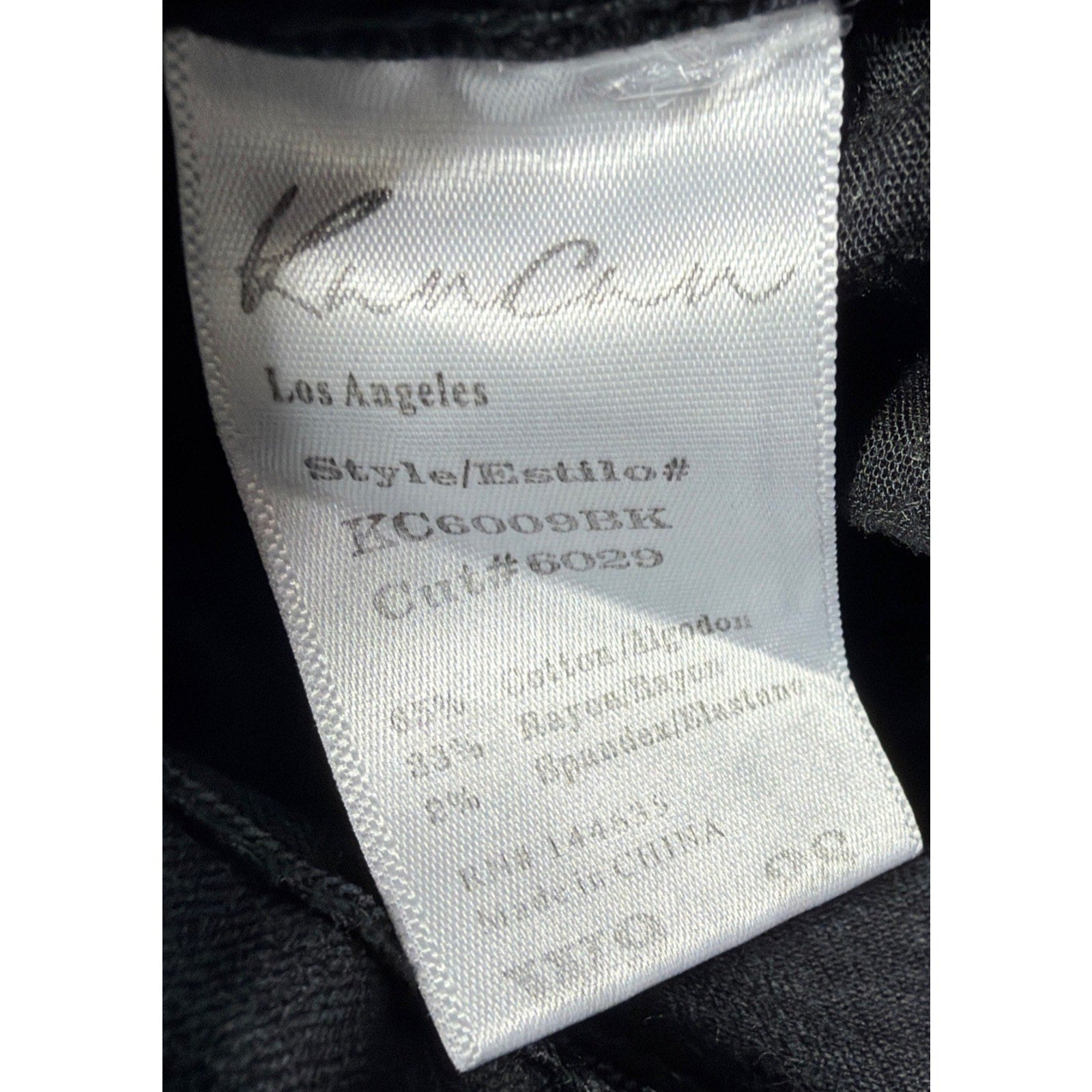 Kancan Mid-Rise Skinny Black Denim Stretch Jeans Size 9/28