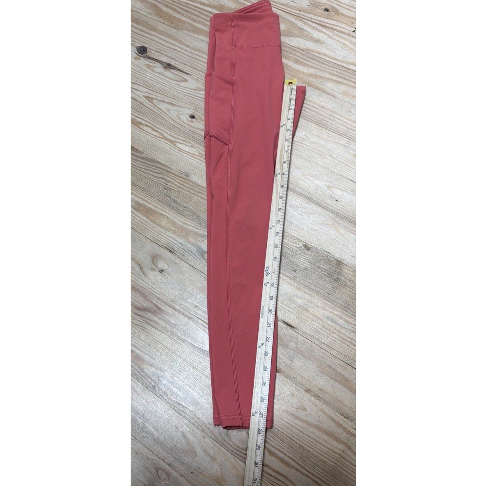 Lululemon Speed Up Full Length 28” Leggings Orange Size 6 Run/Train
