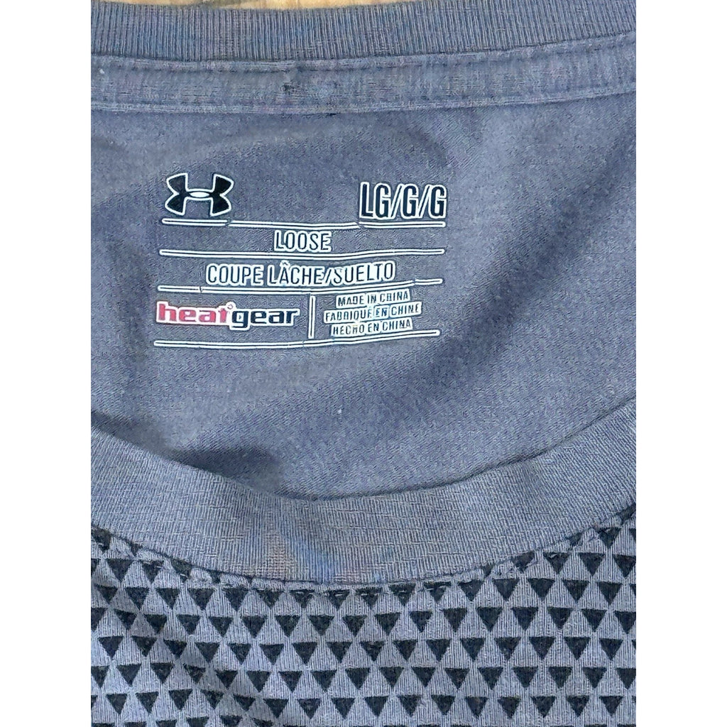 Men's Under Armour Gray Loose Fit Tee Size Large “Basketball Or Nothing”