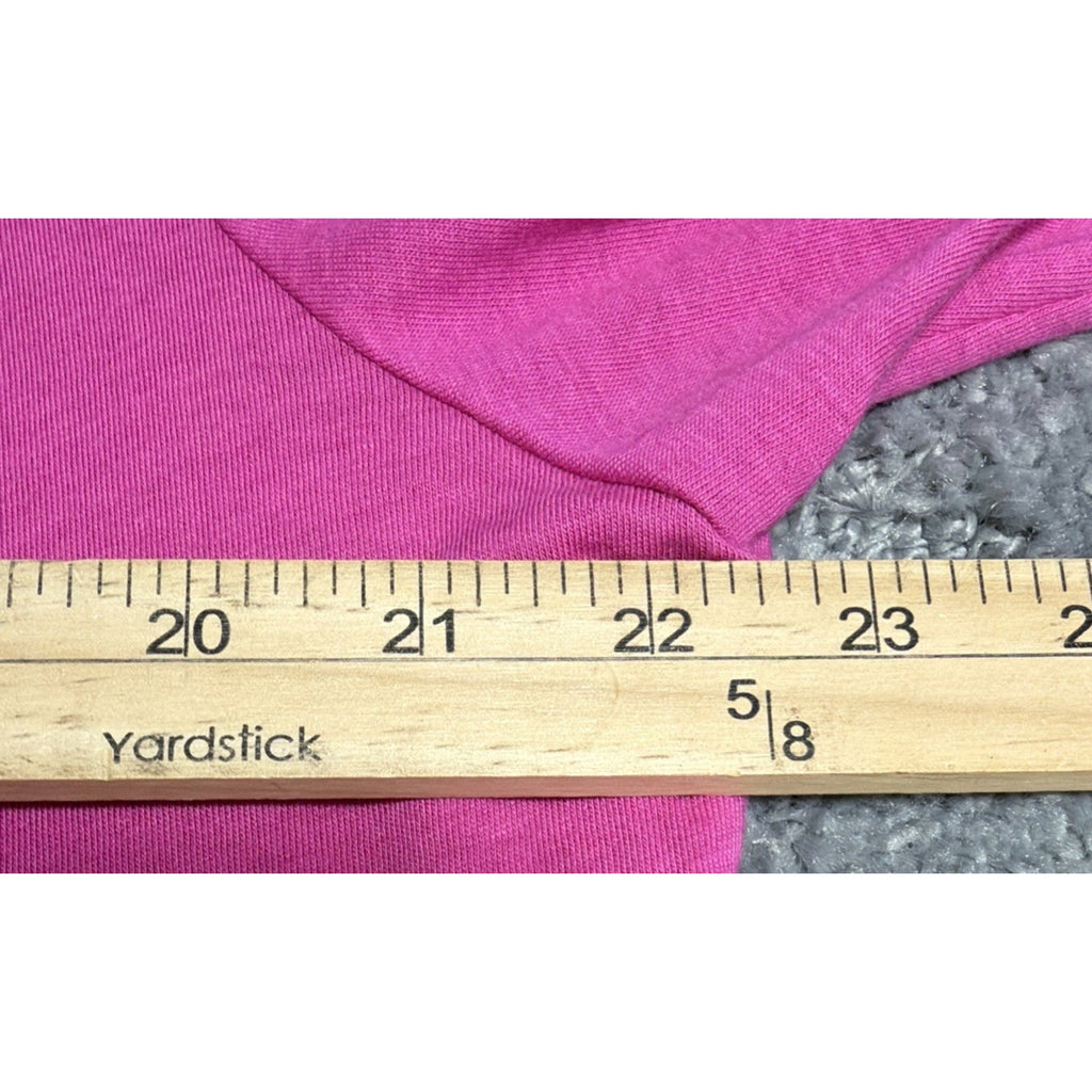 J JILL Womens Size PXL Round-Neck Top Embroidered Cotton Pink New