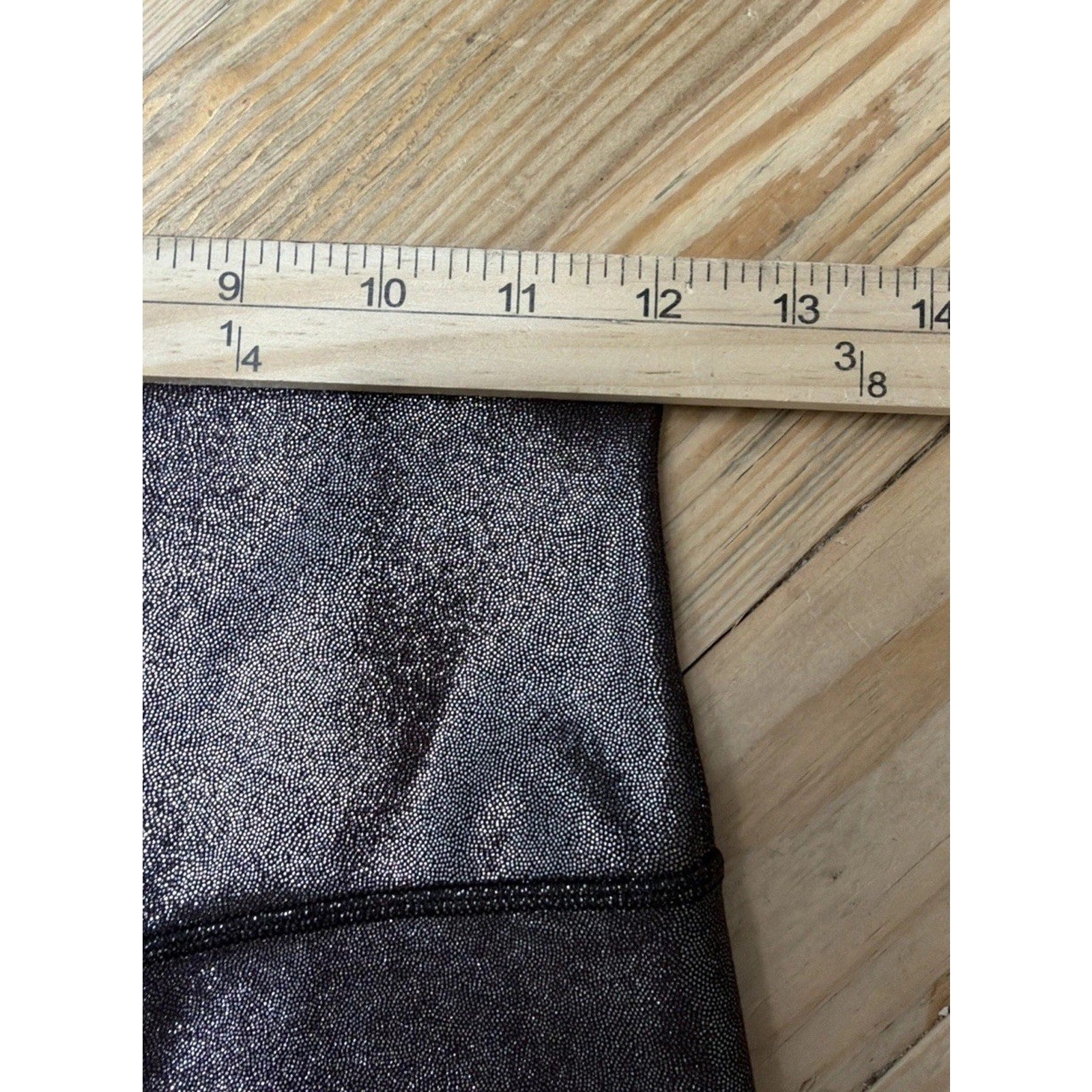 Lululemon Align HR Shorts 8 inch Shine Radiate Foil Print French Press Sz 6 EUC