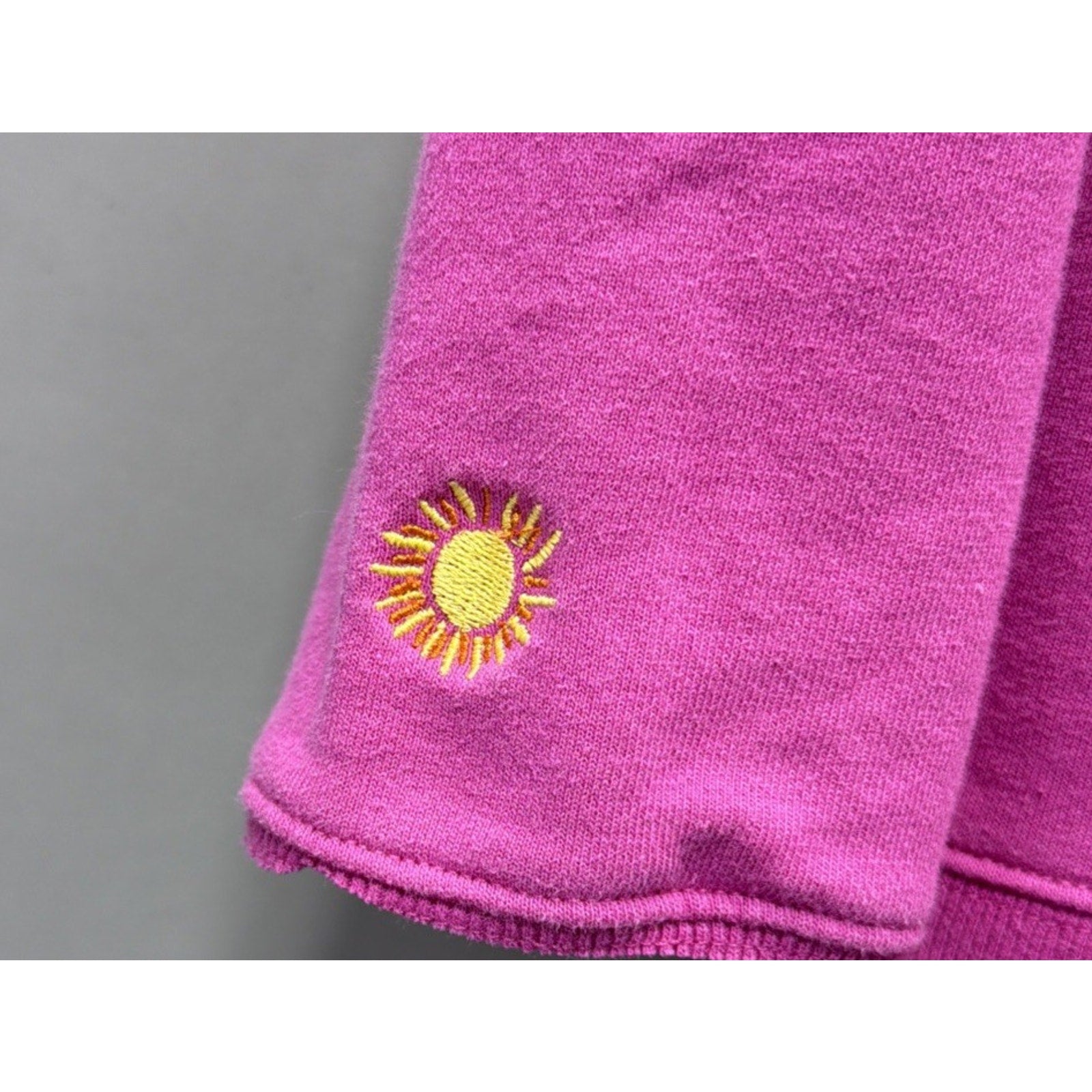 Lake Happy Womens Fleece Hoodie Size Large Pink