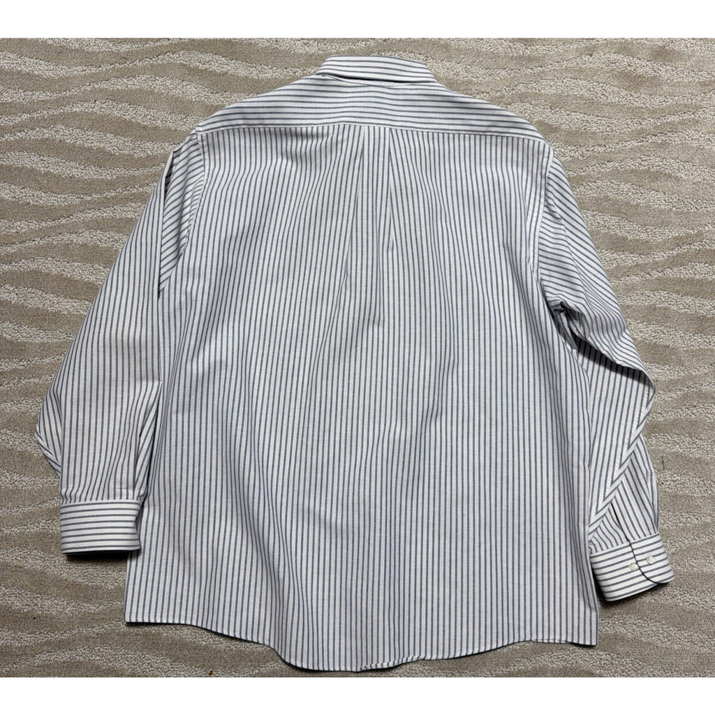 Vintage Arrow Company Men’s Wrinkle Free Oxford 17.5 34/35 XL Made In USA Shirt