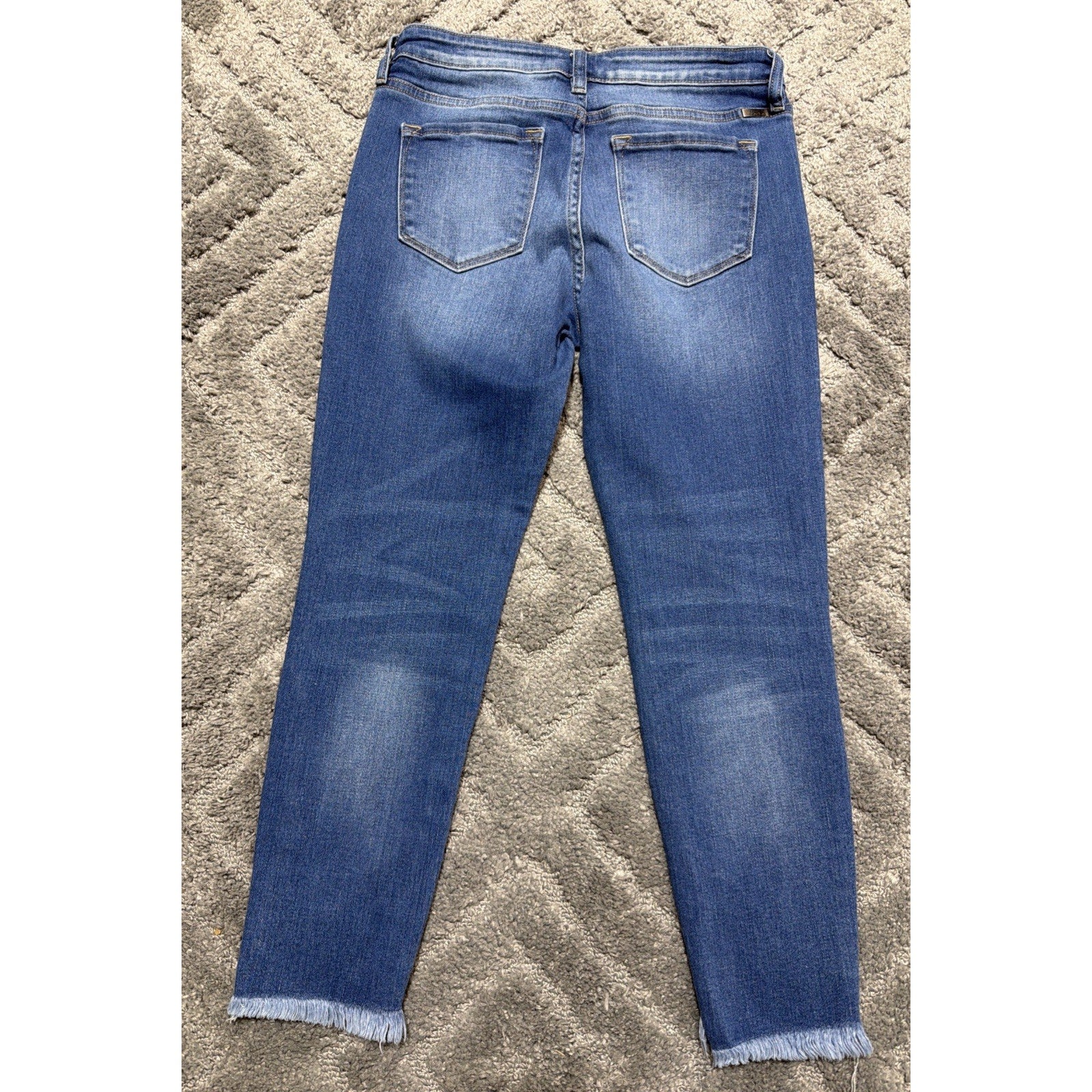 KanCan Jeans Women's 29 Skinny Ankle Medium Wash Blue Stretch Denim Mid Rise