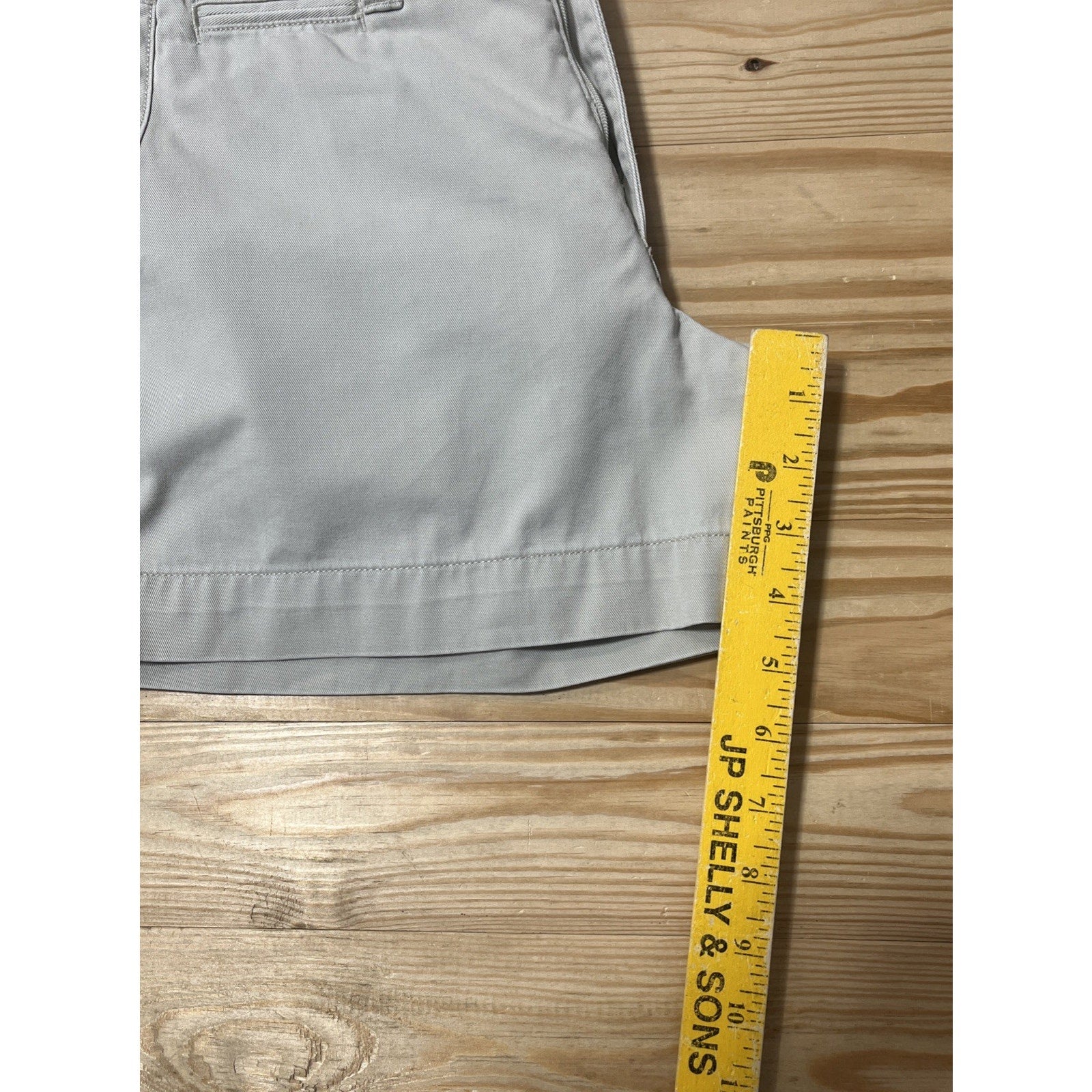 Polo Jeans Co Ralph Lauren Women Beige Cut Off Shorts Size 6