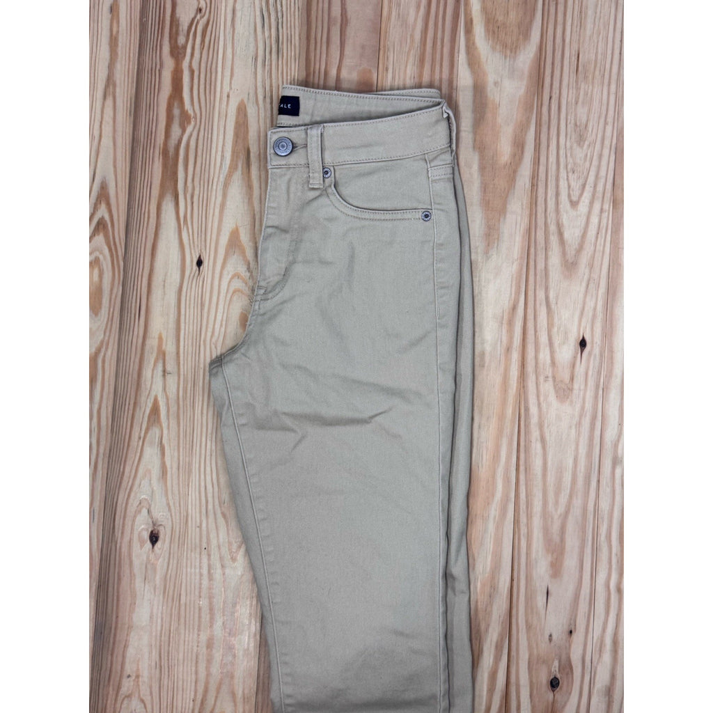 Aeropostale Jeans Women's Size 4 High Rise Jegging Tan Stretch