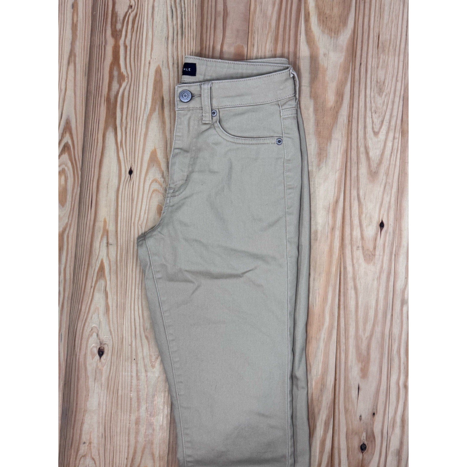 Aeropostale Jeans Women's Size 4 High Rise Jegging Tan Stretch