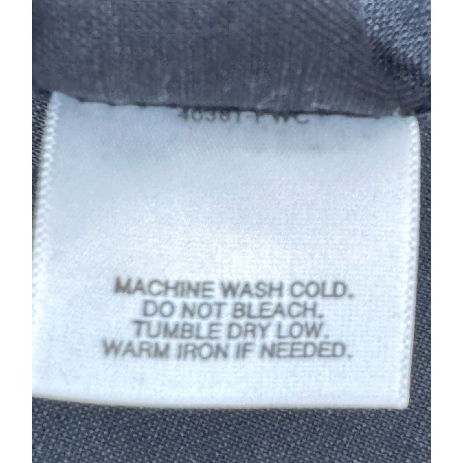 Structure Button Up Shirt Black Linen Blend Modern Fit Men’s Size XL