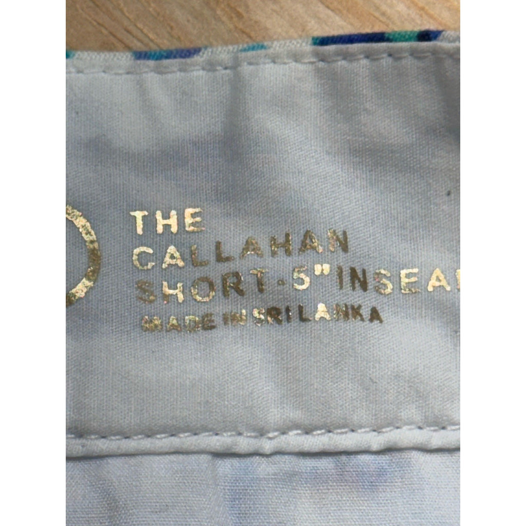 Lilly Pulitzer Callahan Shorts 0 Resort White Pineapple 5” Blue Preppy