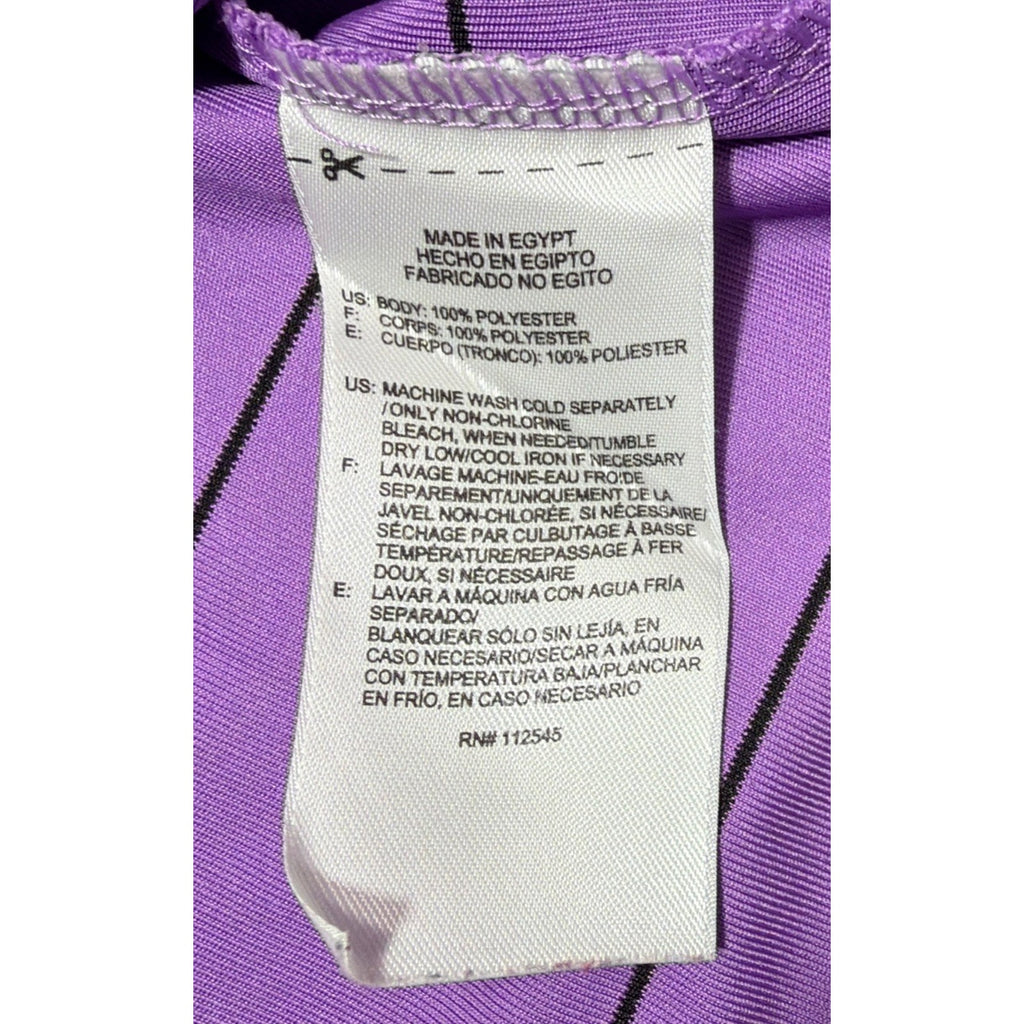 St. Andrews of Scotland Mens Shirt Size M Golf Polo Shirt Purple Sleeve Preppy