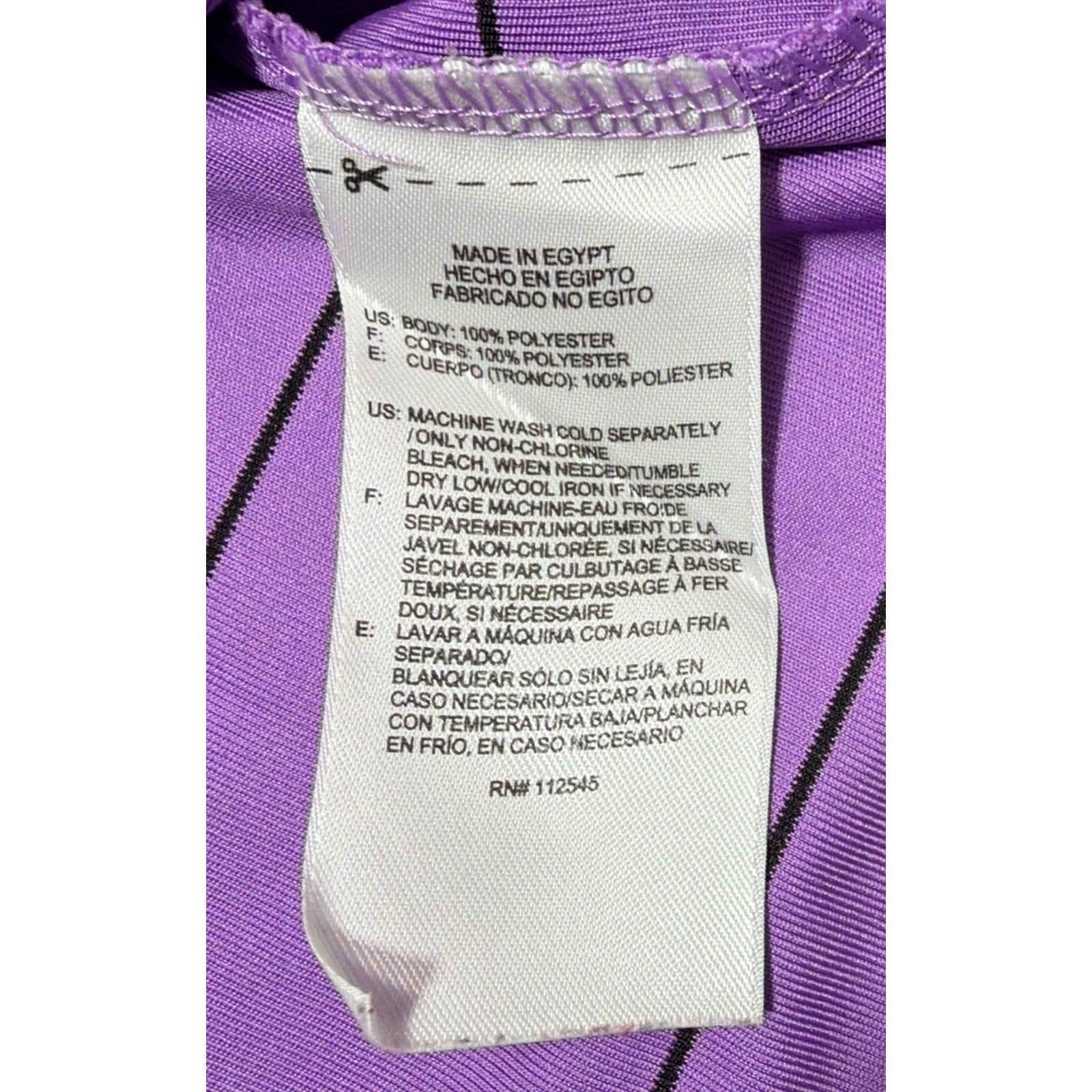 St. Andrews of Scotland Mens Shirt Size M Golf Polo Shirt Purple Sleeve Preppy