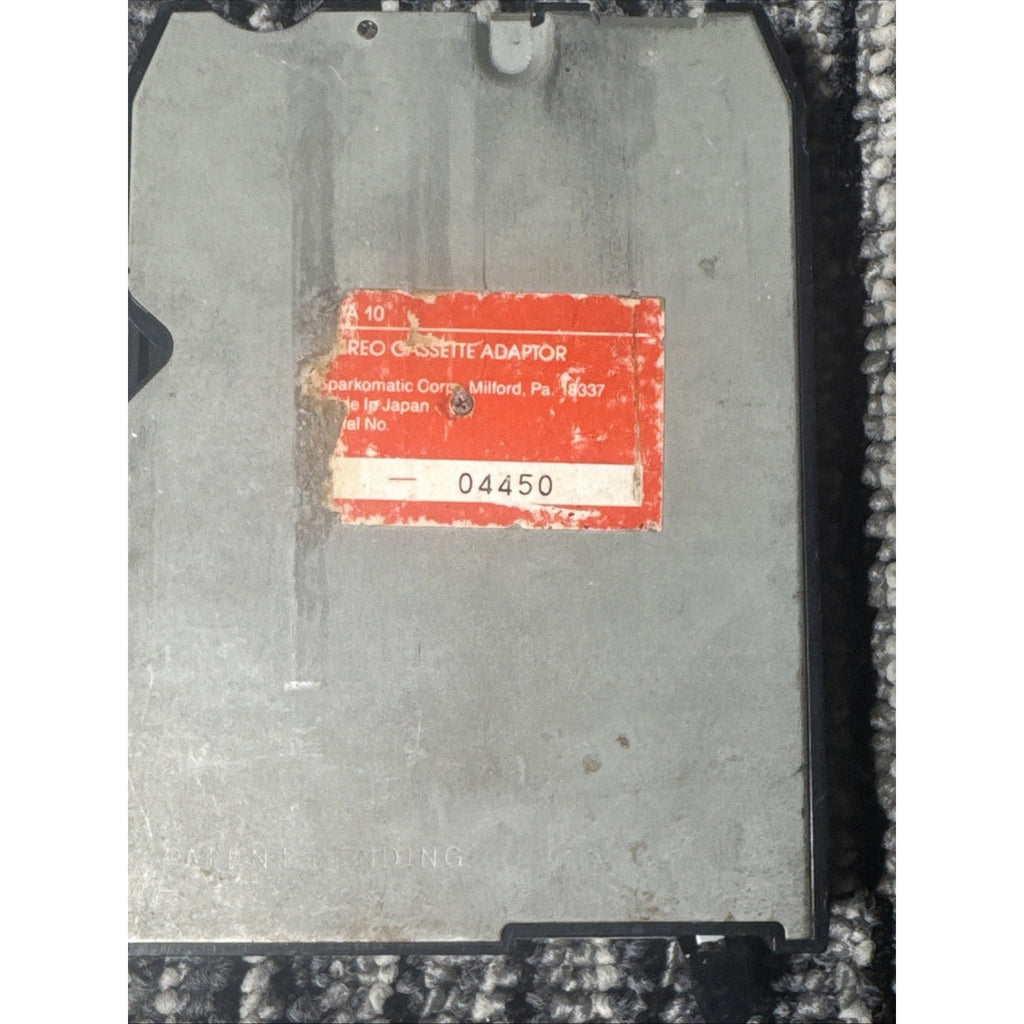 Vintage SPARKOMATIC 8 Track Stereo Cassette Adapter Made In Japan Model SCA-10