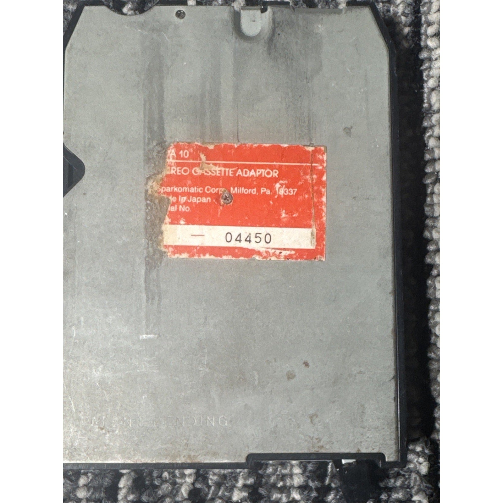 Vintage SPARKOMATIC 8 Track Stereo Cassette Adapter Made In Japan Model SCA-10