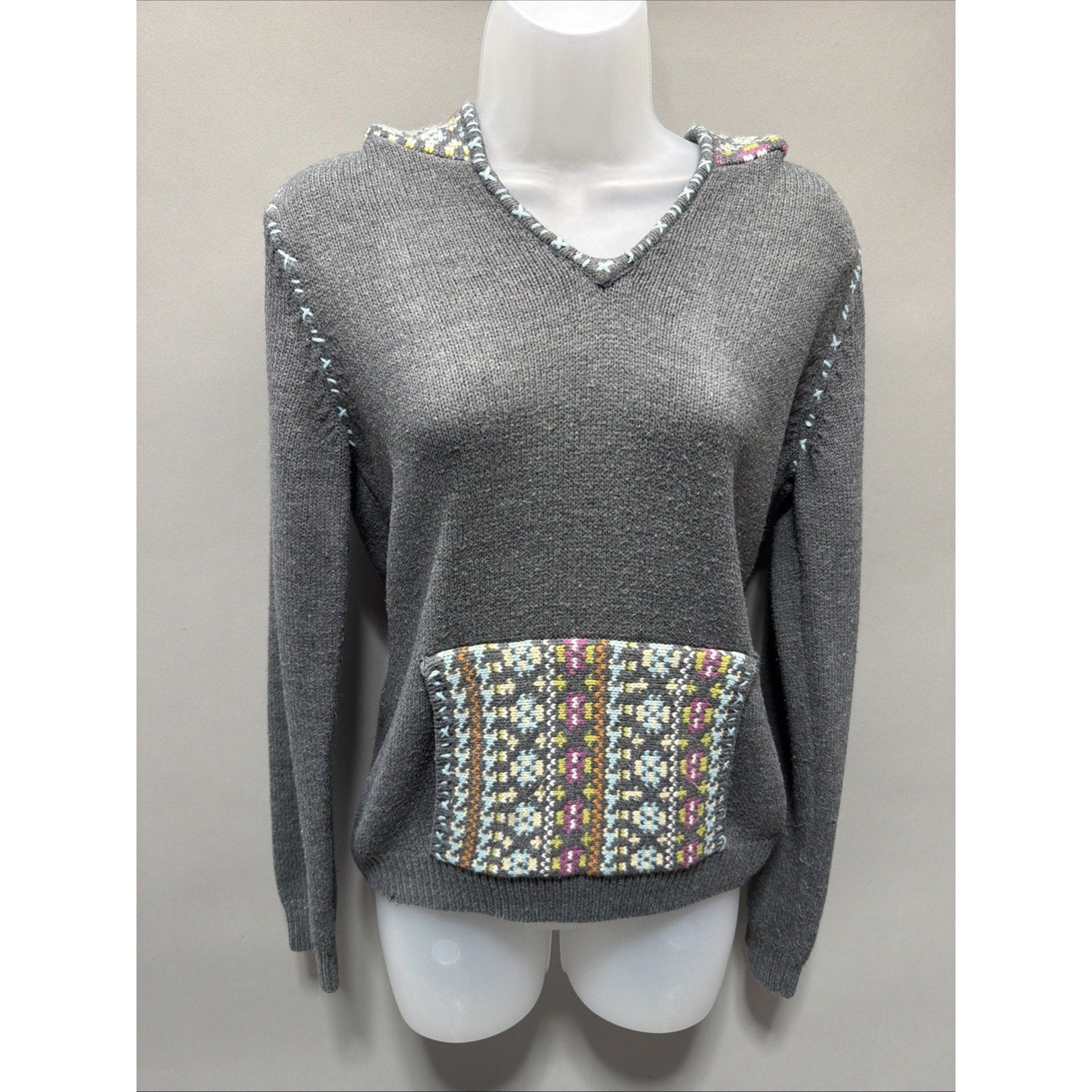 Spunky Hooded Sweater Women’s Vintage Size Small