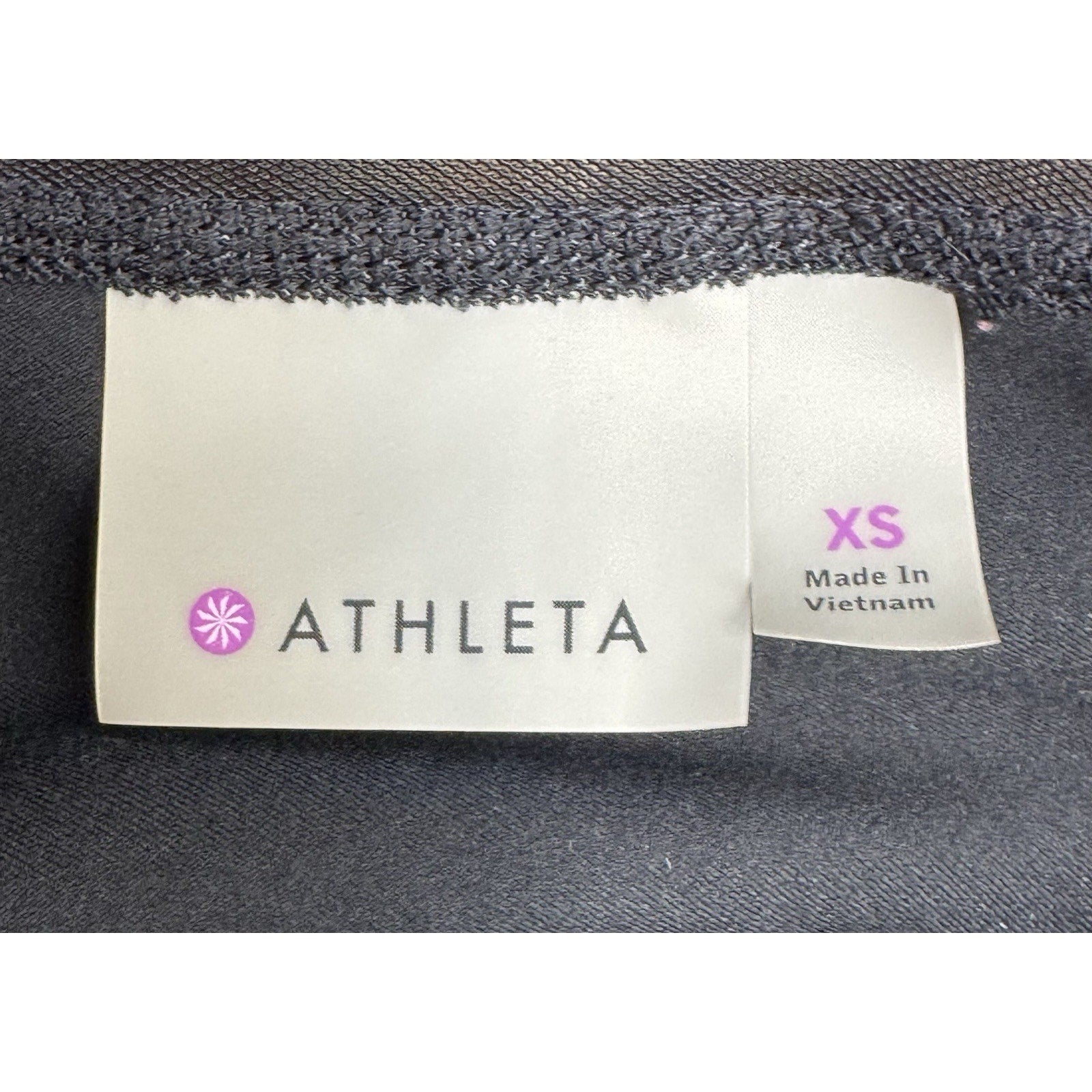 Athleta Blissout Assymeyrical Zip Jacket Sheer Back Black Athletic Women’s XS
