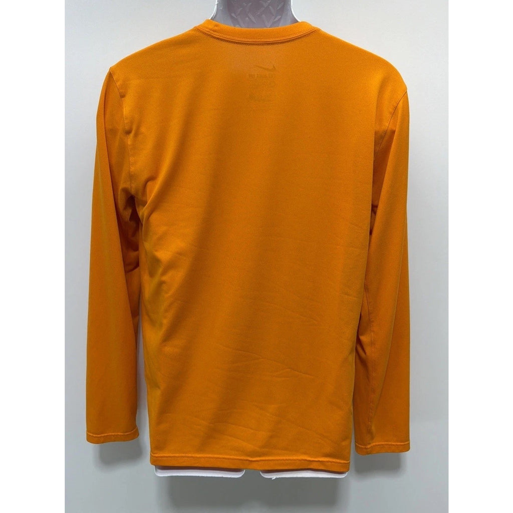 Nike Legend Dri-Fit Mens Long Sleeve T-Shirt 727980-802 Burnt Orange Medium