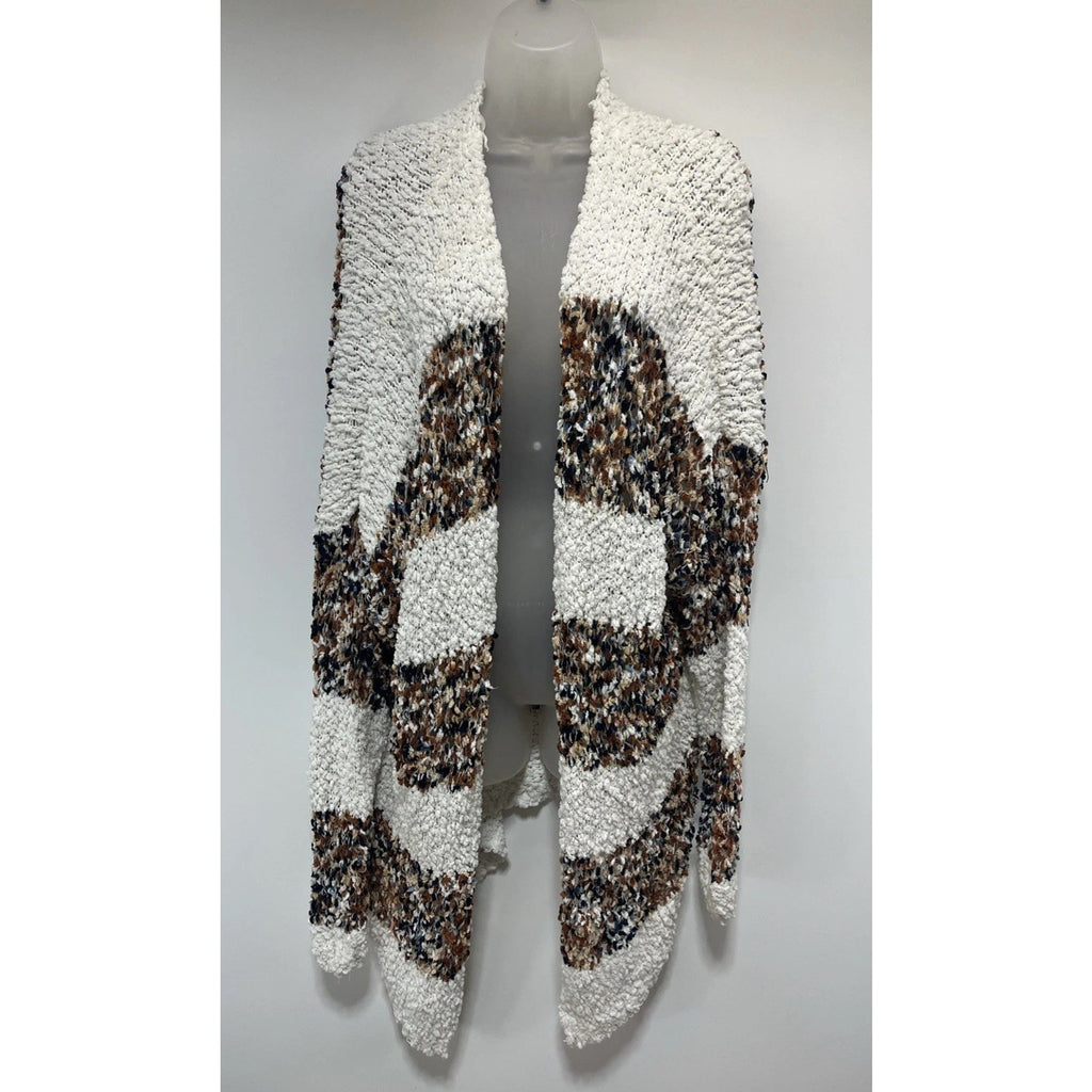 Kori America Sweater Women’s M/L Cardigan Water Fall