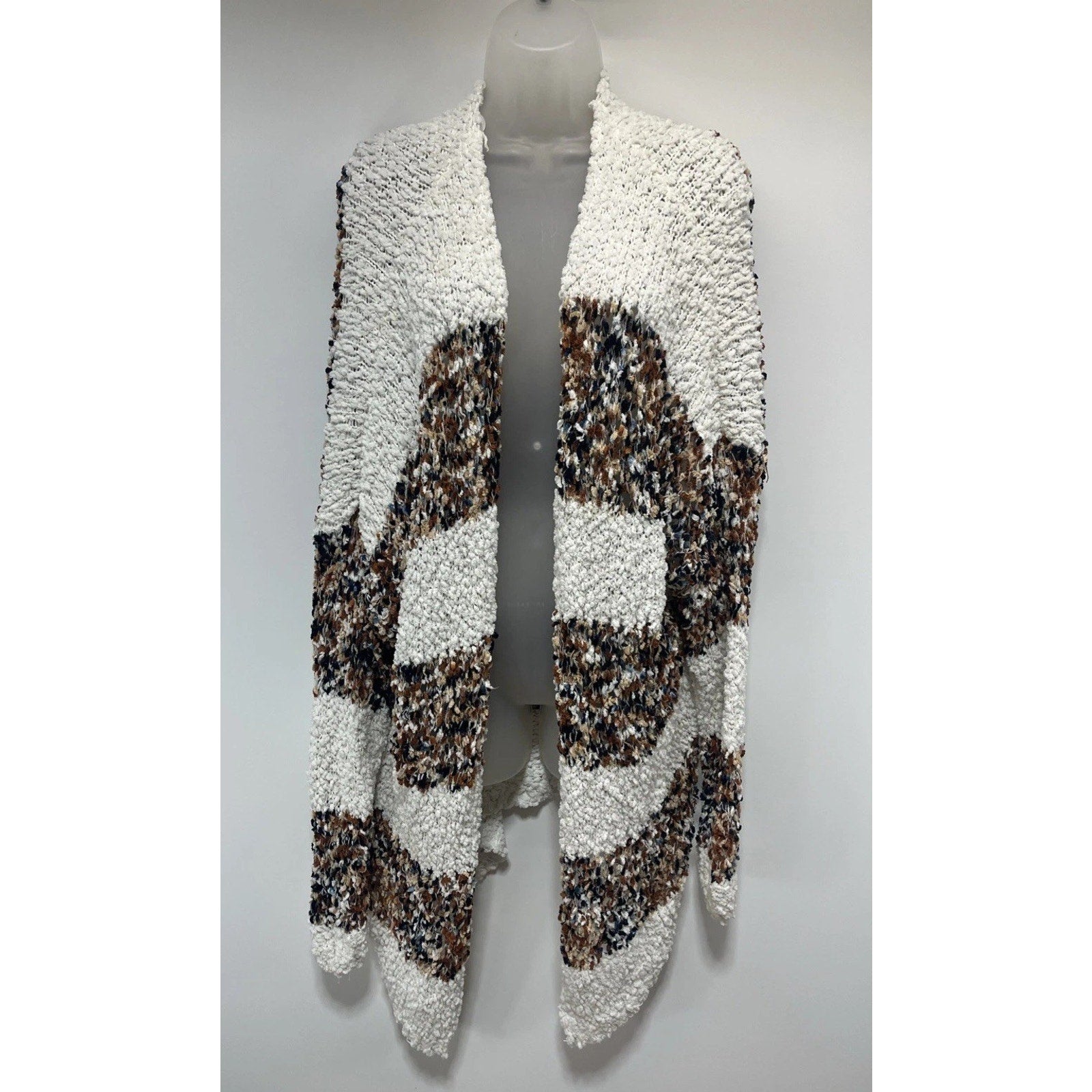 Kori America Sweater Women’s M/L Cardigan Water Fall