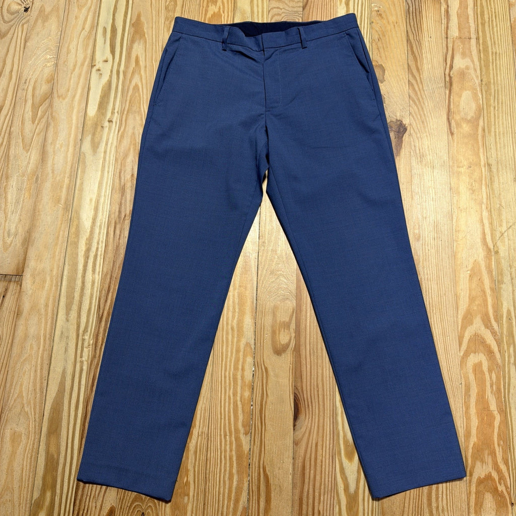 J Crew Thompson Flex Pants Men's Size 32x30 Blue Stretch Office Career