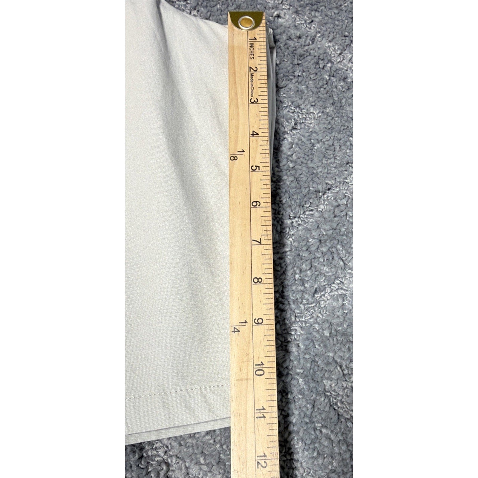 Lee Men's Cargo Shorts Size: 36 New Stone #6312 Relaxed Fit Stretch