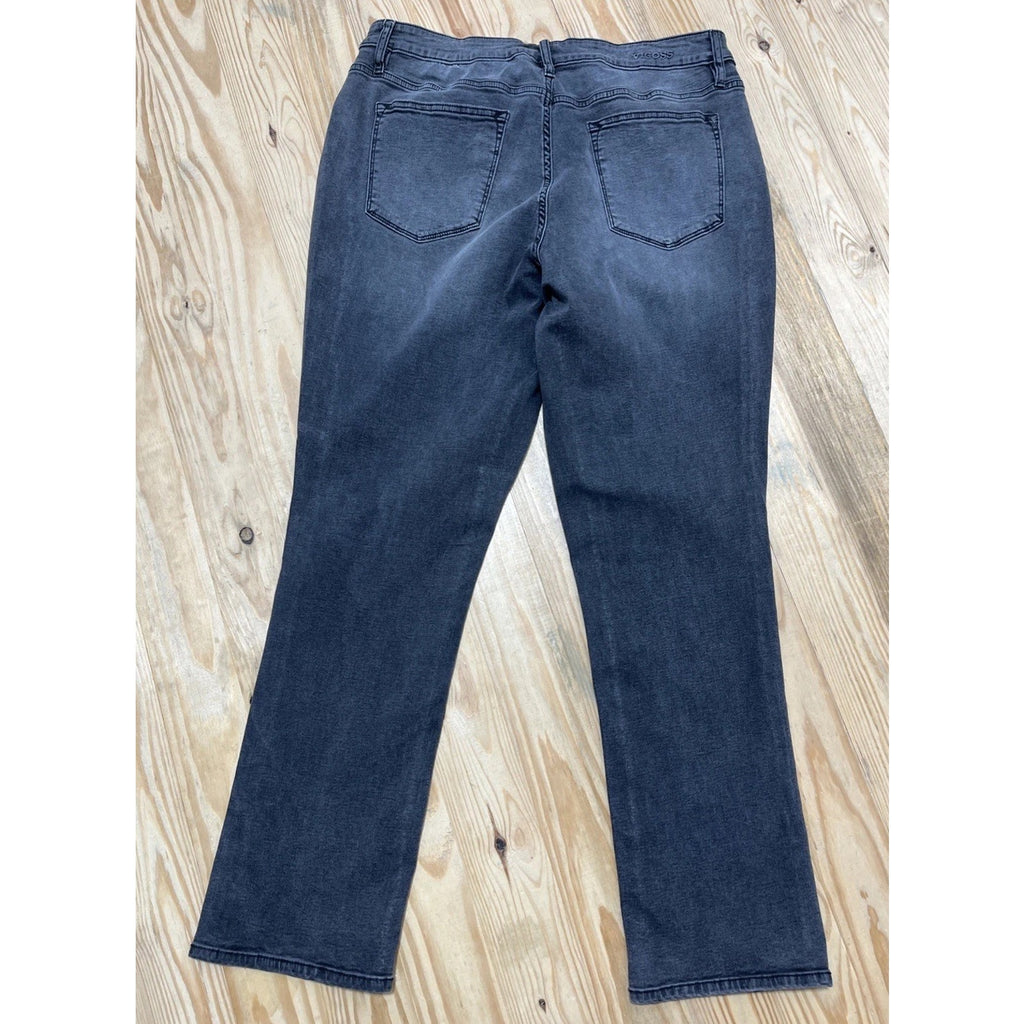 Vigoss Marley Straight mid rise denim Jean women’s size 16 33x28