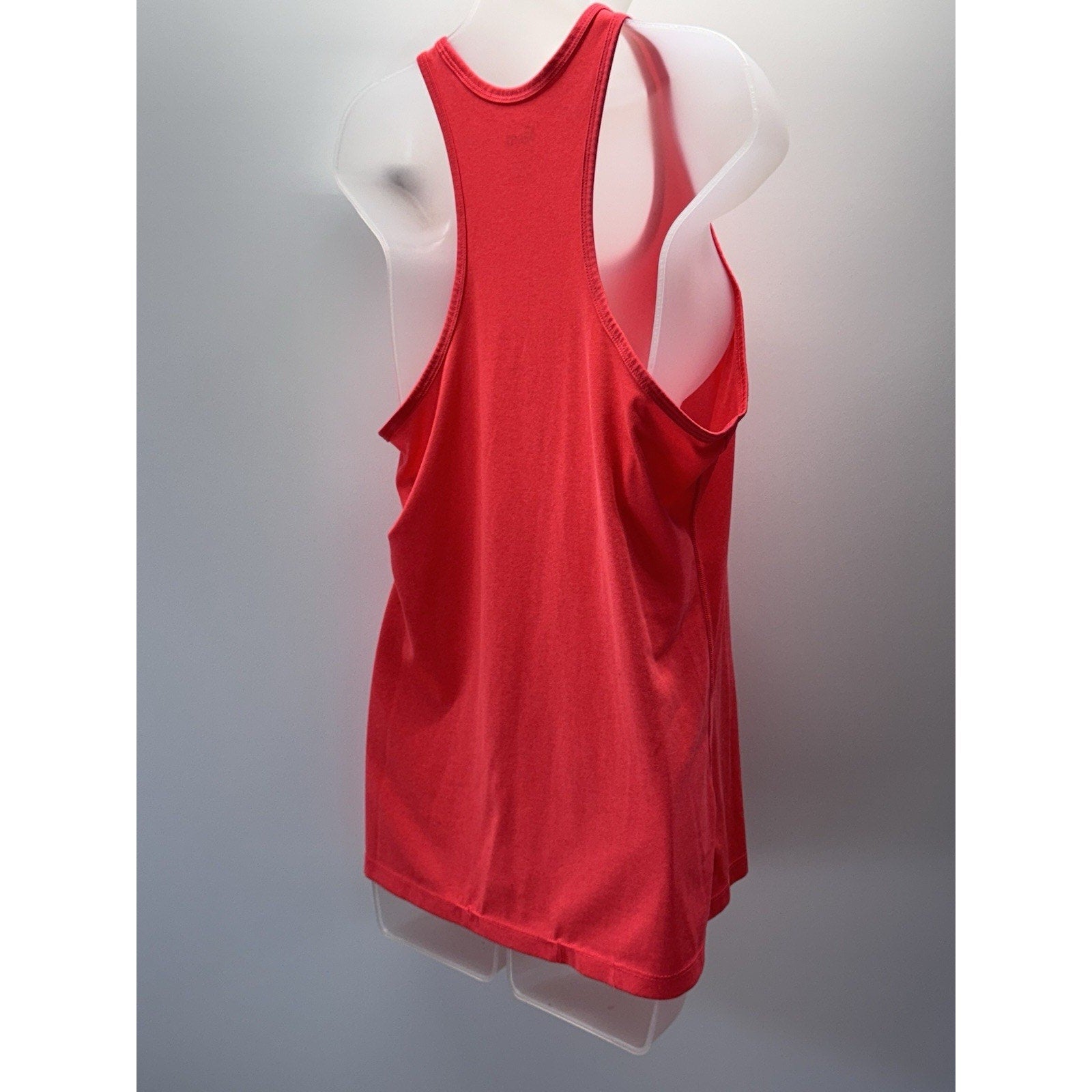 NIKE DRI-FIT Sleeveless Racerback Fusia Red Tank Top Women’s Size Large