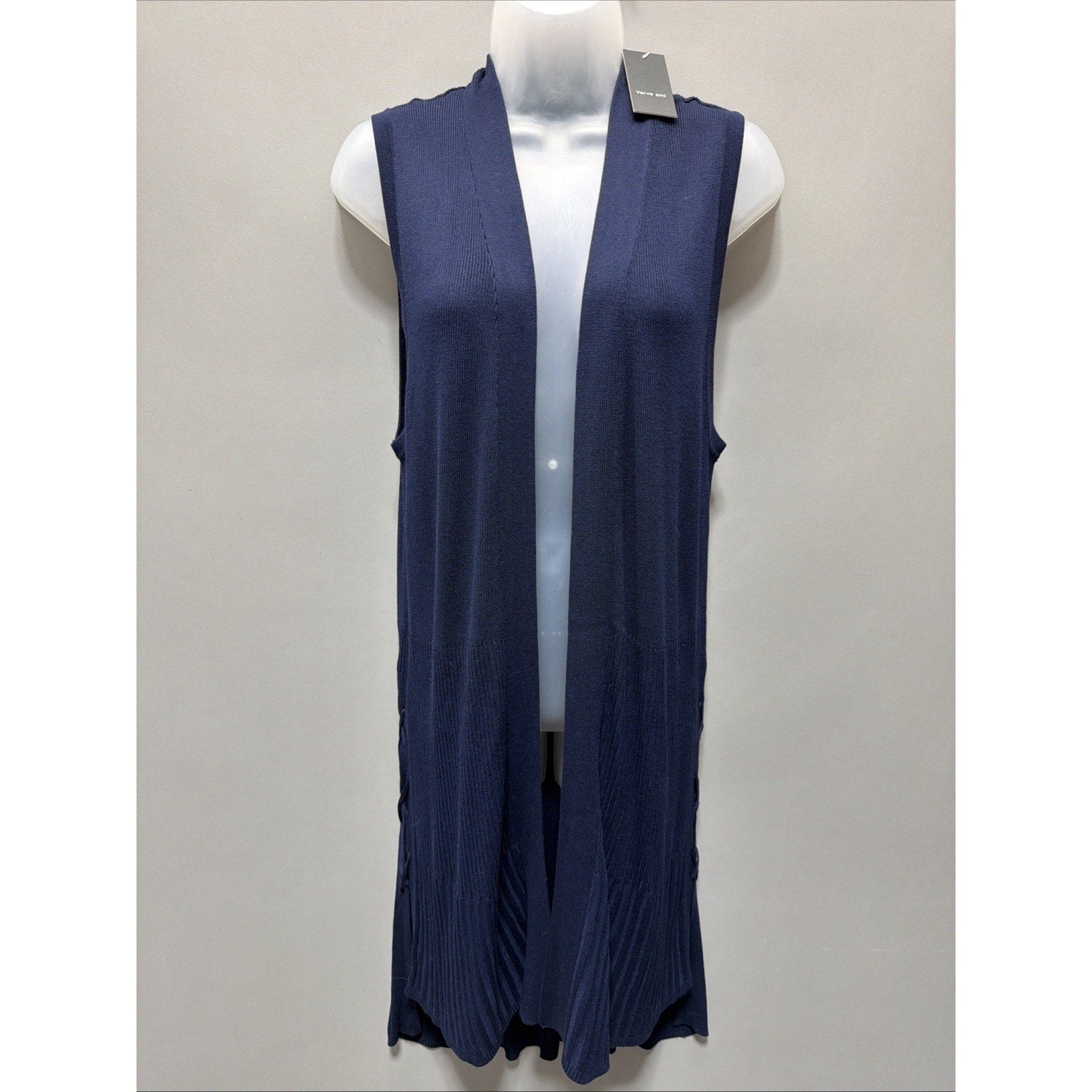 Verve Ami Cardigan Long Boho Chic Crochet Hippie Cottagecore Festival New XL