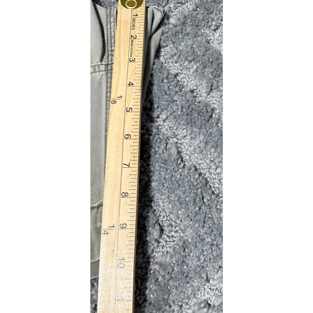 Vintage Polo Ralph Lauren Combat Cargo Shorts Mens 36 Green Cotton Casual Twill