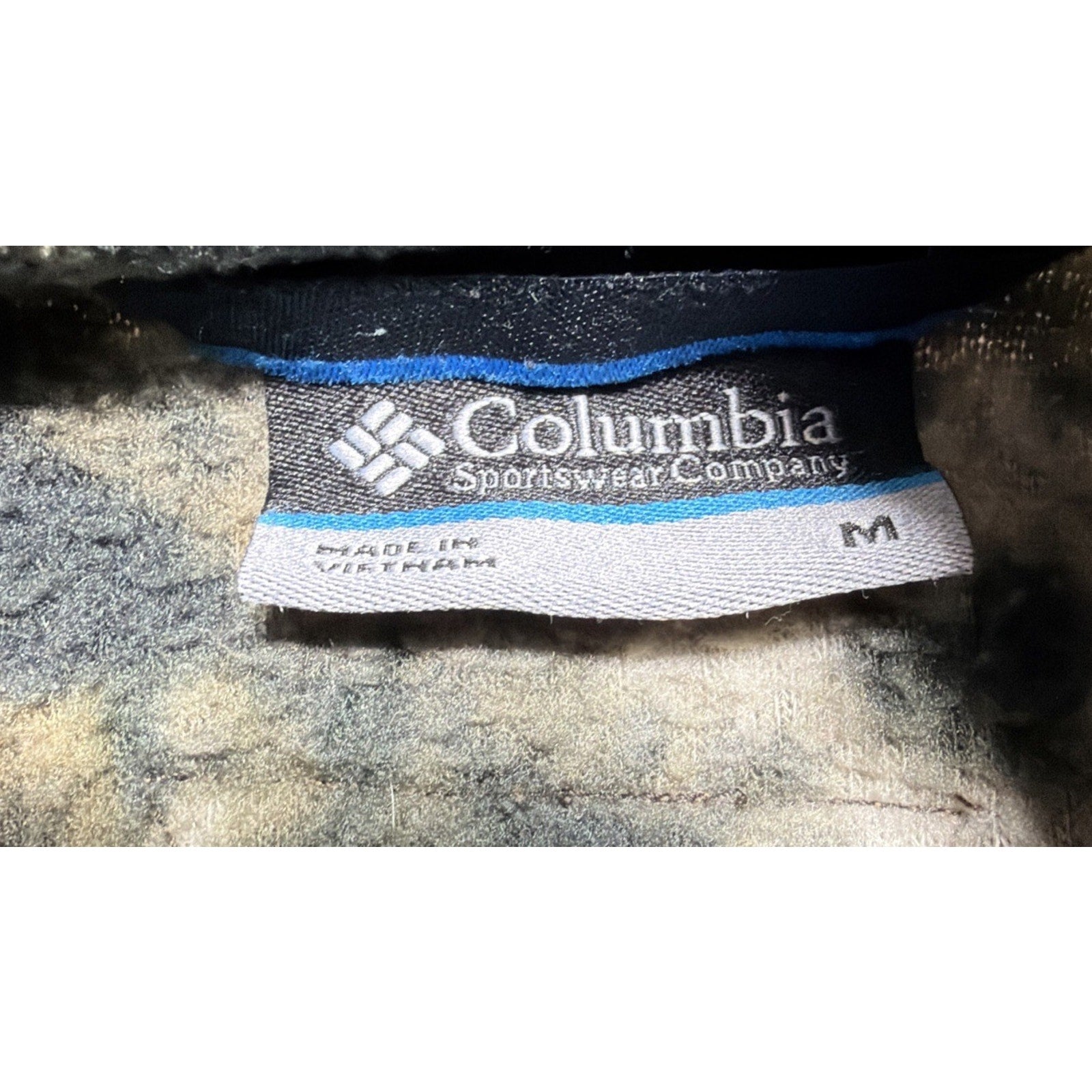 Columbia PHG Camo Jacket Men’s Medium Hunting Fleece Lined Breakup Country
