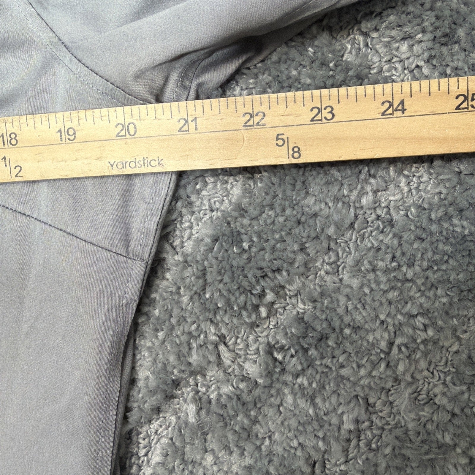 Banana Republic Tailored Fit Non Iron Small Gray Long Sleeve Dressed Shirt